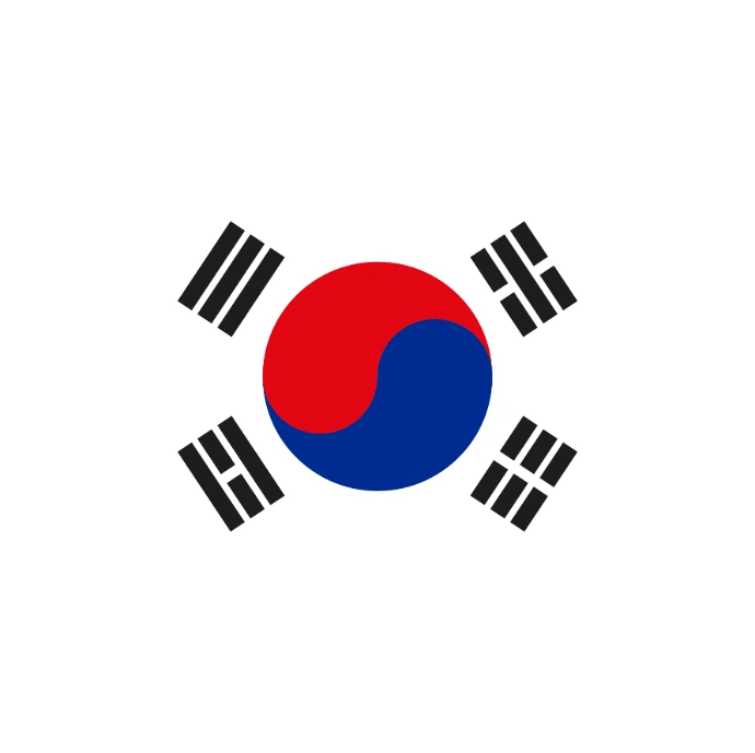 Drapeau Corée