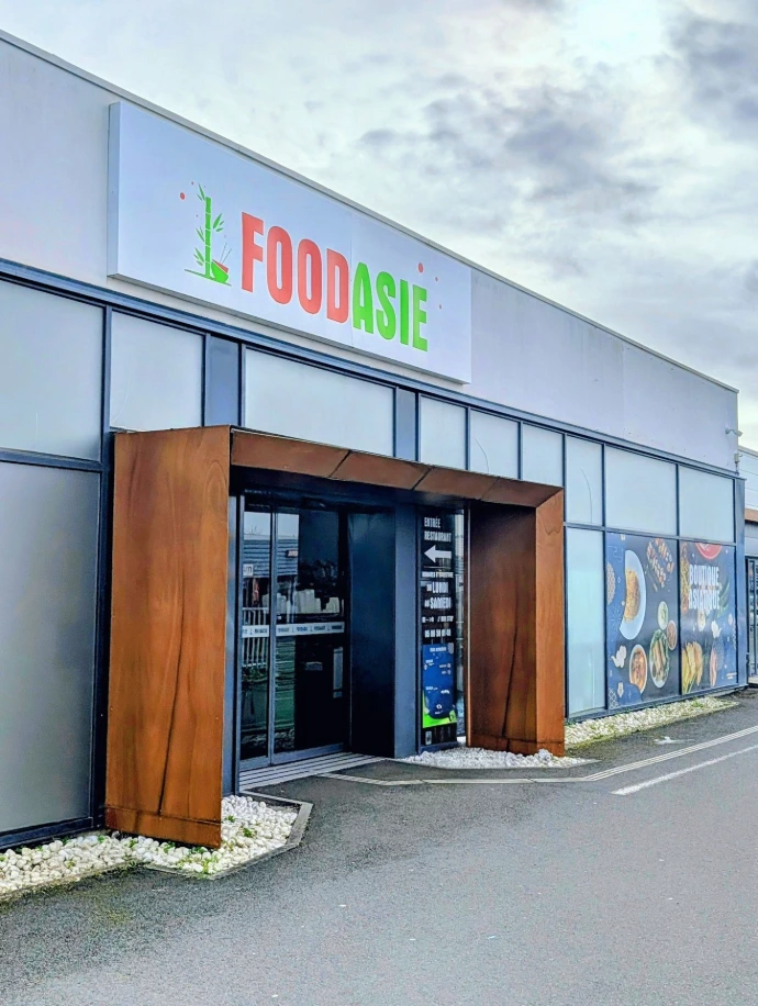 Facade du magasin Food Asie